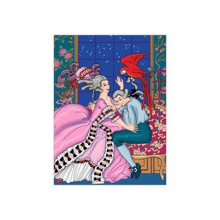 The Jealous Parrot by George Barbier Ceramic Tile