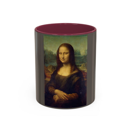 Mona Lisa by Leonardo da Vinci Colorful Mugs (11oz, 15oz)