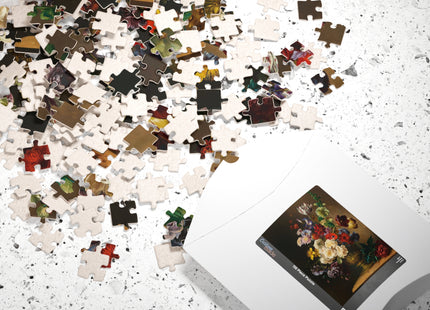 Floral Still Life Jigsaw Puzzle — Hendrik Reekers Bouquet (110–1014 pcs)