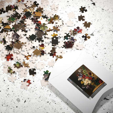 Floral Still Life Jigsaw Puzzle — Hendrik Reekers Bouquet (110–1014 pcs)