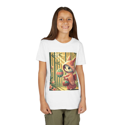 Geisha Kitten’s Easter Stroll Youth Short Sleeve Tee