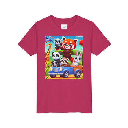 Safari Friends on the Move Youth Short Sleeve Tee