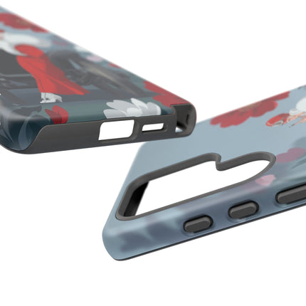 🚗🌺 The Lady Of The Grand Touring Car Phone Case – Art Deco Motoring Elegance
