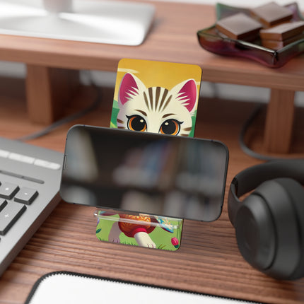 Samurai Kitten Mobile Display Stand for Smartphones