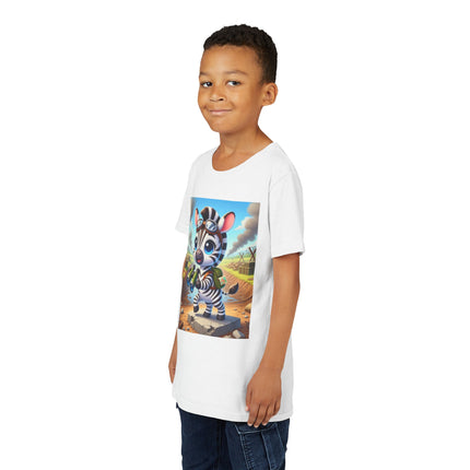 Zebra Lookout Youth Short Sleeve Tee