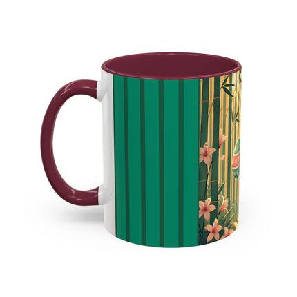 Geisha Kitten’s Easter Stroll Colorful Mugs (11oz, 15oz)