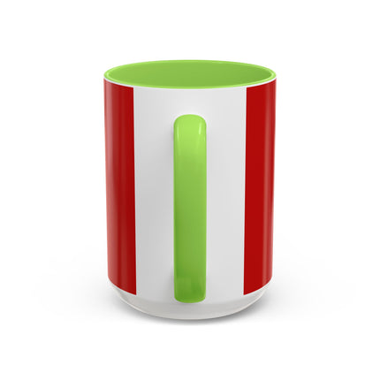 🎄💃 The Christmas Mirror Duet Colorful Mug – Art Deco Holiday Elegance