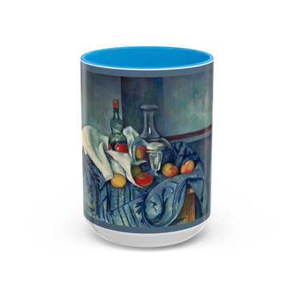 The Peppermint Bottle by Paul Cézanne Colorful Mugs (11oz, 15oz)