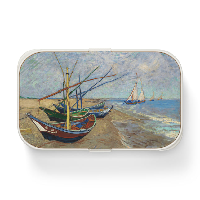 Mediterranean Boats At Saintes-Maries Bento Lunch Box