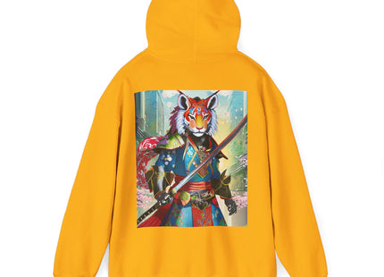 Cyberpunk Samurai Tiger – Heavy Blend™ Hooded Sweatshirt