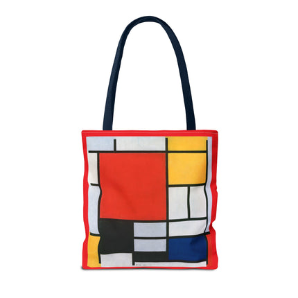 Composition with Red, Yellow, Blue, and Black by Piet Mondrian Tote Bag (AOP)