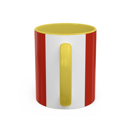 Napoleon Crossing the Alps by Jacques-Louis David Colorful Mugs (11oz, 15oz)