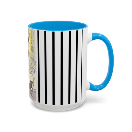 Wrapped in Elegance Colorful Mugs (11oz, 15oz)