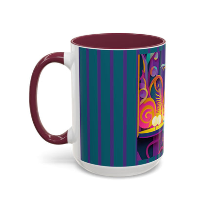 Dance of the Skeleton Ballerinas Colorful Mugs (11oz, 15oz)