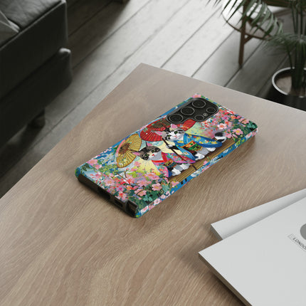 Kimono Kitties Phone Cases