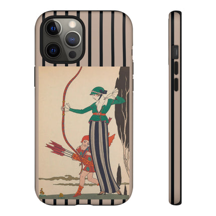 L'Arc Rouge by George Barbier Phone Cases