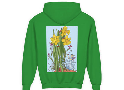 Daffodil Fairy Youth Heavy Blend Hooded Sweatshirt