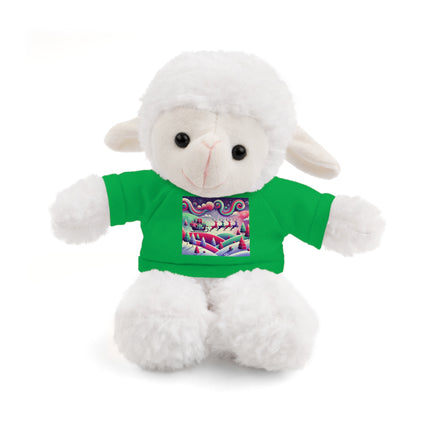 Festive Reindeer Flight Stuffed Animals with Tee