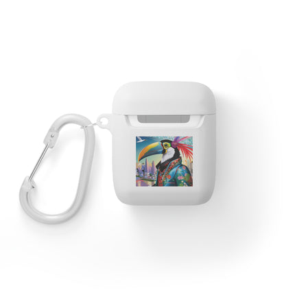 Cyber Toucan Chic AirPods Case Cover