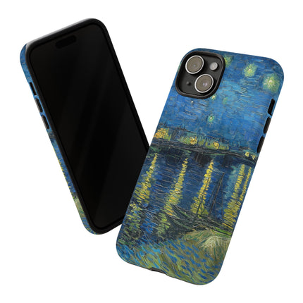 Starry Night Over the Rhone by Vincent Van Gogh Phone Cases