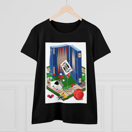 Games Unleashed Women's Midweight Cotton Tee