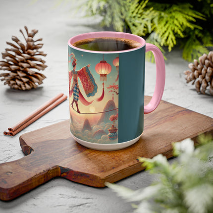The Lantern Walker Colorful Mugs (11oz, 15oz)