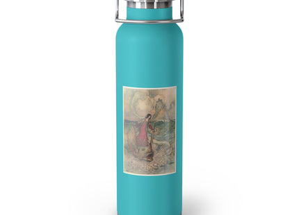 Rita Rides on the Dolphin by Warwick Goble Copper Vacuum Insulated Bottle, 22oz