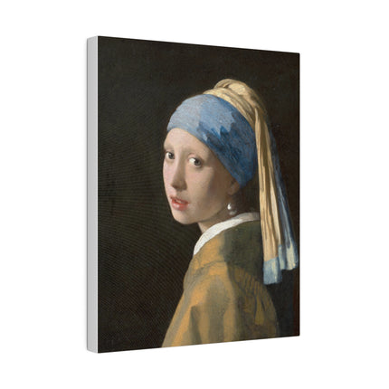 Girl with a Pearl Earring by Johannes Vermeer Matte Canvas, Stretched, 0.75"