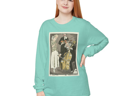 O Maitre el Relicario by Fernand Siméon Garment-dyed Long Sleeve T-Shirt
