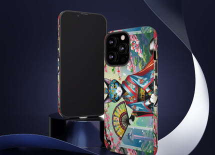 Cyberpunk Geisha Phone Cases