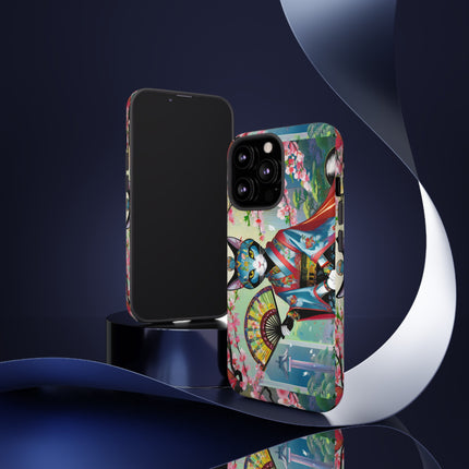 Cyberpunk Geisha Phone Cases