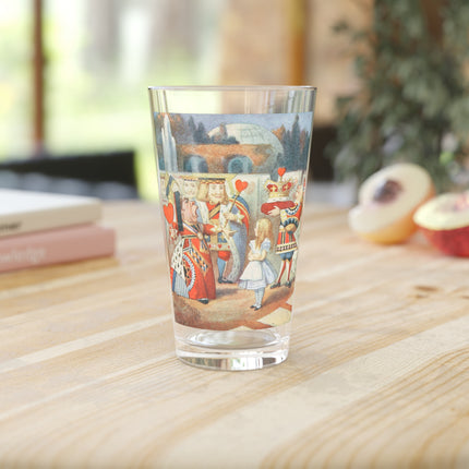 Off with her head! Off with— by Sir John Tenniel Glass, 16oz