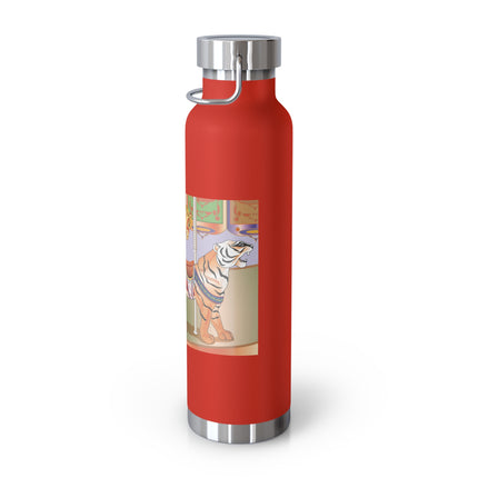 Carousel Splendor Copper Vacuum Insulated Bottle, 22oz
