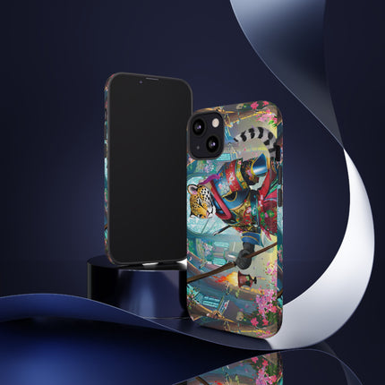 Cyberpunk Leopard Phone Cases