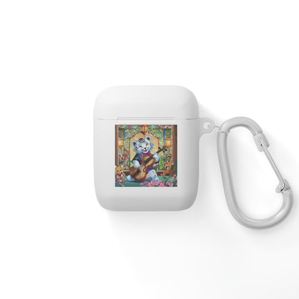 Melodies of the Snow Lion Cub AirPods Case Cover