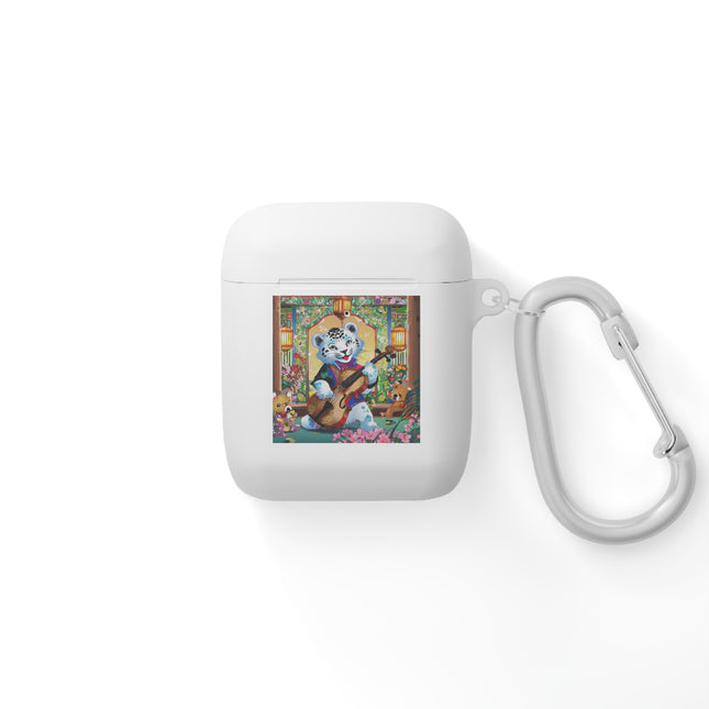 Melodies of the Snow Lion Cub AirPods Case Cover