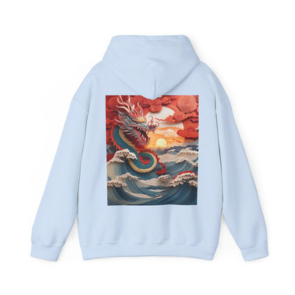 Stormbound Dragon – Heavy Blend™ Hooded Sweatshirt