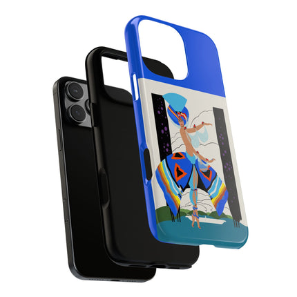 Exotic Dancer Phone Case – Vibrant Performance & Art Deco Flair