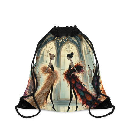 The Couture & Wings Drawstring Bag – Fairy Fashion & Enchanted Glamour
