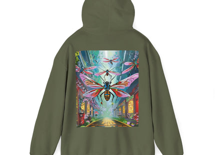 Neon Swarm – Heavy Blend™ Hooded Sweatshirt
