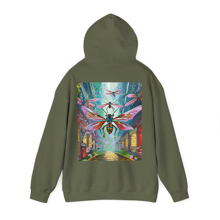 Neon Swarm – Heavy Blend™ Hooded Sweatshirt