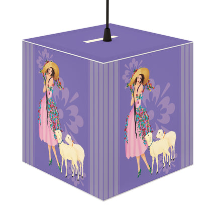 Easter Elegance Light Cube Lamp