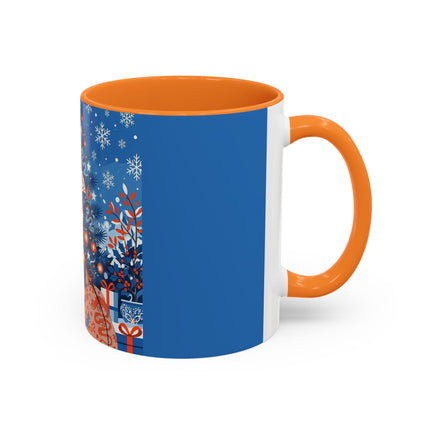 🎋❄️ The Winter Lantern Celebration Colorful Mug – Elegant Asian Christmas Fantasy