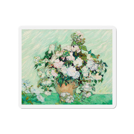 Roses by Vincent Van Gogh Die-Cut Magnets (5 Sizes)