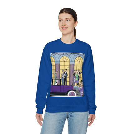 Au Revoir by George Barbier Heavy Blend™ Crewneck Sweatshirt