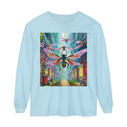 Neon Swarm Long Sleeve T-Shirt