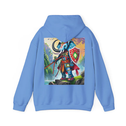Cyberpunk Elephant – Heavy Blend™ Hooded Sweatshirt
