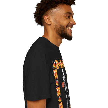 Candy Corn Skeleton Unisex Garment-Dyed T-shirt