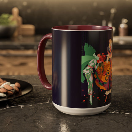 Moonlit Masquerade: The Fairy Queen's Ball Colorful Mug (11oz, 15oz) – Fairy Tale Elegance, Fantasy Charm & Enchanted Style