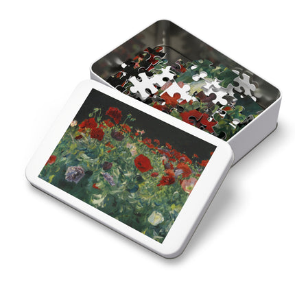 Poppies (A Study of Poppies for Carnation, Lily, Lily, Rose) by John Singer Sargent Puzzle (30, 110, 252, 500-Piece)